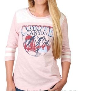 Pink Tee Football Shyanne Coyote Canyon